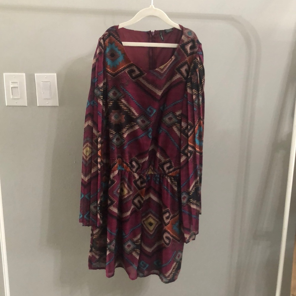 Boho printed romper